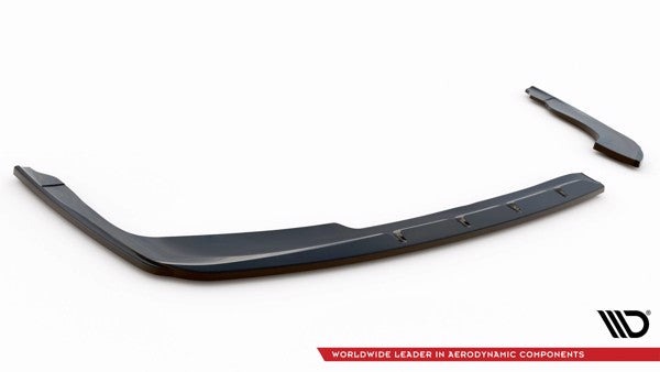 Maxton Rear Side Splitters V.1 Kia Optima Mk4 Facelift - Gloss Black