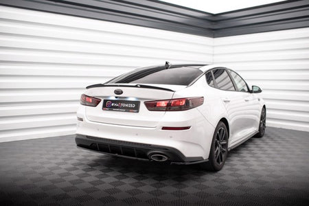 Maxton Rear Side Splitters V.1 Kia Optima Mk4 Facelift - Gloss Black