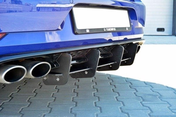 Maxton Rear Diffuser VW Golf VIi R (Facelift)