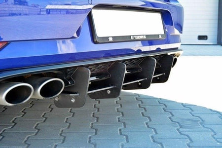 Maxton Rear Diffuser VW Golf VIi R (Facelift)