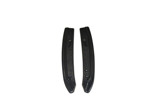 Maxton Rear Side Splitters Audi A6 C7 Avant S-Line/ S6 C7 Facelift - Gloss Black