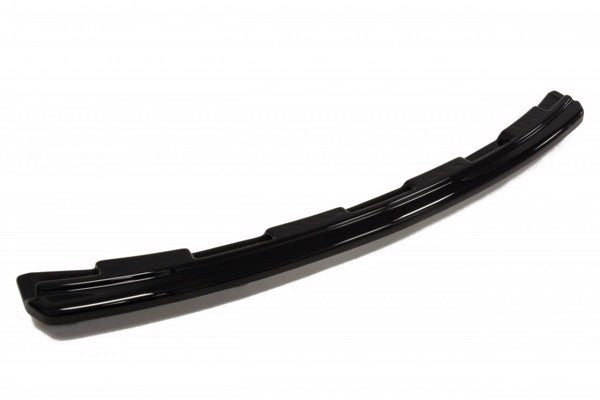Maxton Central Rear Splitter Audi TT S 8J (With A Vertical Bar) - Gloss Black
