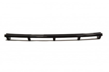 Maxton Central Rear Splitter Audi TT S 8J (With A Vertical Bar) - Gloss Black