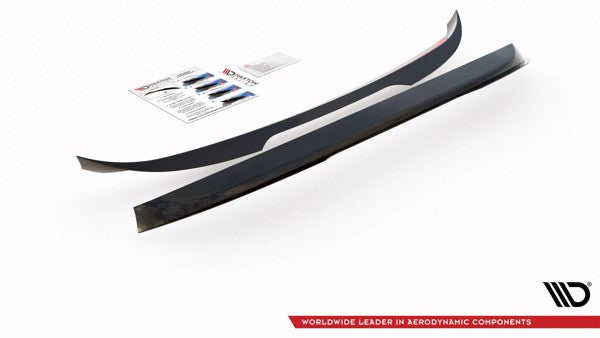 Maxton Spoiler Cap Volkswagen Caddy Mk.4 - Gloss Black