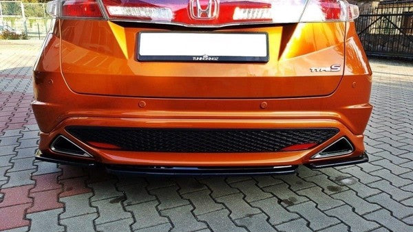 Maxton Rear Side Splitters Honda Civic VIii Type S/R - Gloss Black