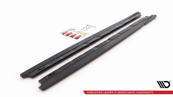 Maxton Side Skirts Diffusers Cupra Formentor - Gloss Black