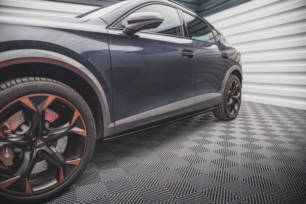 Maxton Side Skirts Diffusers Cupra Formentor - Gloss Black