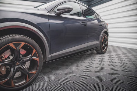 Maxton Side Skirts Diffusers Cupra Formentor - Gloss Black