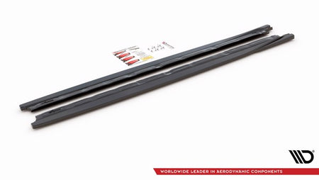 Maxton Side Skirts Diffusers Cupra Formentor - Gloss Black