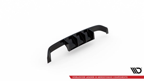 Maxton Rear Valance BMW M4 F82 - Gloss Black