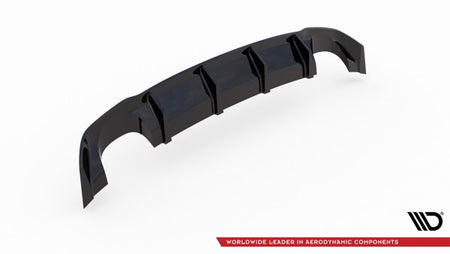 Maxton Rear Valance Seat Leon Iii Cupra - Gloss Black
