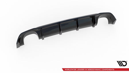 Maxton Rear Valance Seat Leon Iii Cupra - Gloss Black