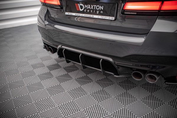 Maxton Street Pro Rear Diffuser BMW M5 F90  - Black