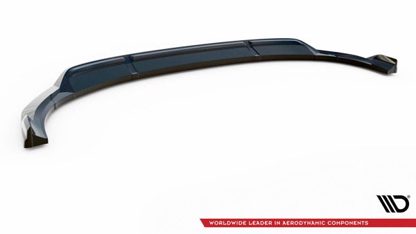 Maxton Front Splitter V.2 Audi E-Tron - Gloss Black
