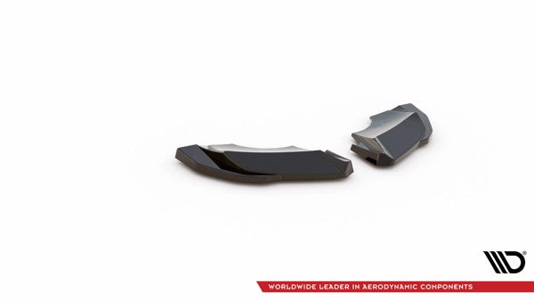 Maxton Rear Side Splitters Audi R8 Mk2 Facelift - Gloss Black