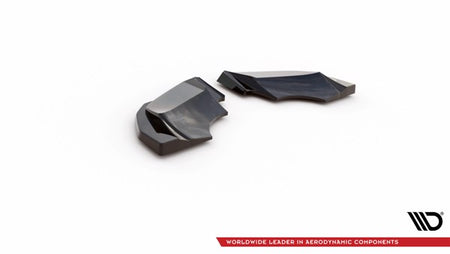 Maxton Rear Side Splitters Audi R8 Mk2 Facelift - Gloss Black