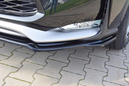 Maxton Front Splitter V.1 Lexus Nx Mk1 F-Sport - Gloss Black