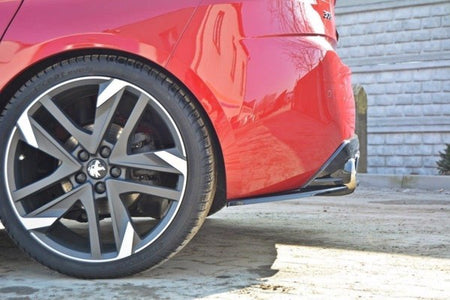 Maxton Rear Side Splitters Peugeot 308 Ii Gti - Gloss Black