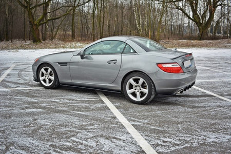 Maxton Side Skirts Diffusers Mercedes-Benz Slk R172 - Gloss Black