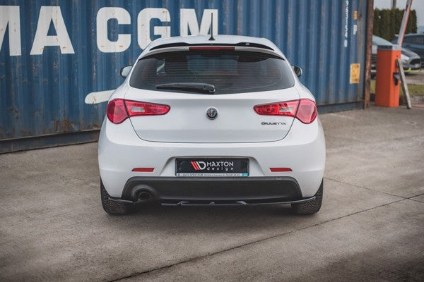 Maxton Rear Side Splitters V.1 Alfa Romeo Giulietta Facelift - Gloss Black