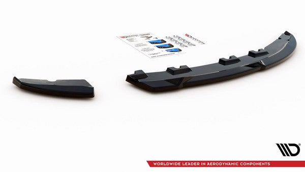 Maxton Rear Side Splitters V.1 Alfa Romeo Giulietta Facelift - Gloss Black
