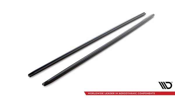 Maxton Side Skirts Diffusers Peugeot 208 Gti Mk1 - Gloss Black