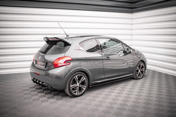 Maxton Side Skirts Diffusers Peugeot 208 Gti Mk1 - Gloss Black