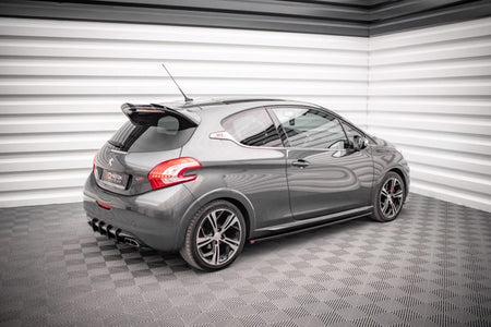 Maxton Side Skirts Diffusers Peugeot 208 Gti Mk1 - Gloss Black