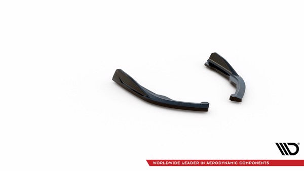Maxton Rear Side Splitters V.1 BMW 2 Coupe M-Pack G42 - Gloss Black