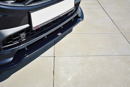 Maxton Front Splitter V.1 Volvo V60 Polestar Facelift - Gloss Black