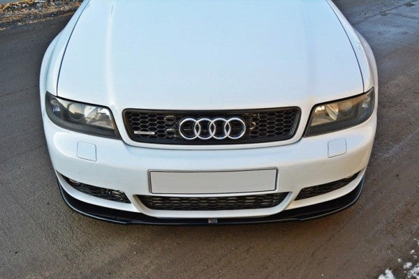 Maxton Front Splitter Audi RS4 B5 - Gloss Black