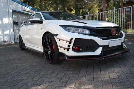 Maxton Front Racing Splitter V.1 Honda Civic X Type R