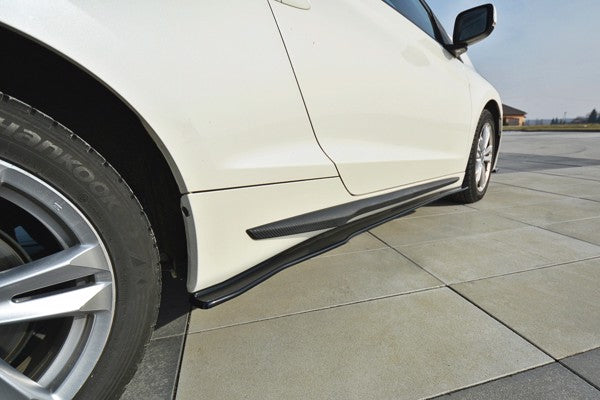 Maxton Side Skirts Diffusers Honda Cr-Z - Gloss Black