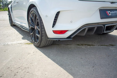 Maxton Rear Side Splitters Renault Megane Iv RS - Gloss Black