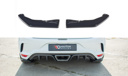 Maxton Rear Side Splitters Renault Megane Iv RS - Gloss Black