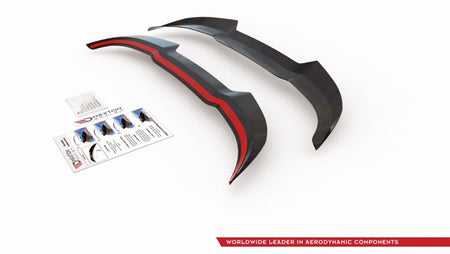 Maxton Spoiler Cap V.2 Ford Fiesta Mk8 St / St-Line - Gloss Black