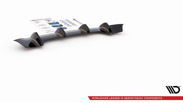 Maxton Rear Valance Mercedes-Benz Cla Shooting Brake Amg-Line X118 - Gloss Black