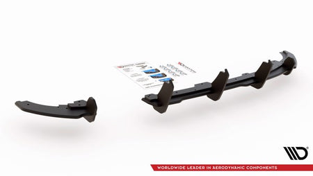 Maxton Racing Durability Rear Valance Volkswagen Polo Gti Mk6 - Black