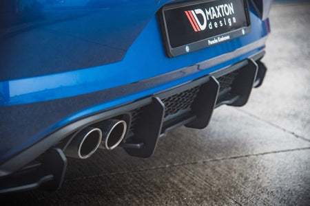 Maxton Racing Durability Rear Valance Volkswagen Polo Gti Mk6 - Black