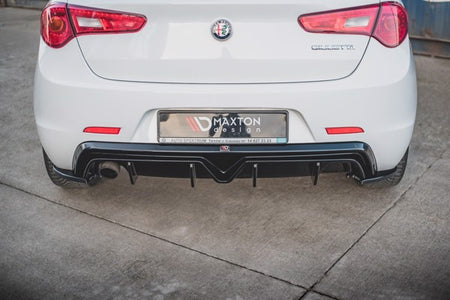 Maxton Rear Valance Alfa Romeo Giulietta Facelift (Single Exhaust Version) - Gloss Black