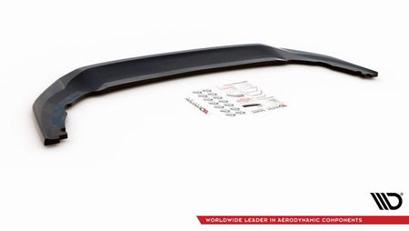Maxton Front Splitter V.3 Volkswagen Golf 8 Gti Clubsport - Gloss Black