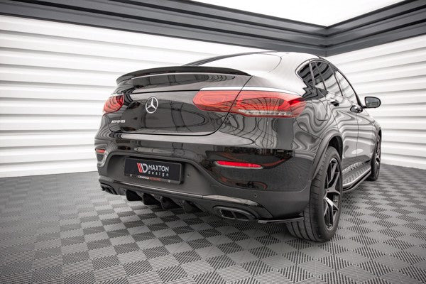 Maxton Rear Valance Mercedes-Benz Glc Coupe Amg-Line C253 Facelift - Gloss Black