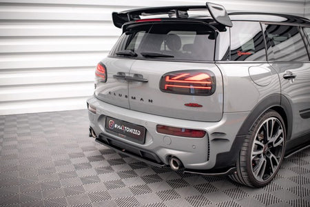Maxton Central Rear Splitter For Mini Cooper Clubman John Cooper Works F54  - Gloss Black