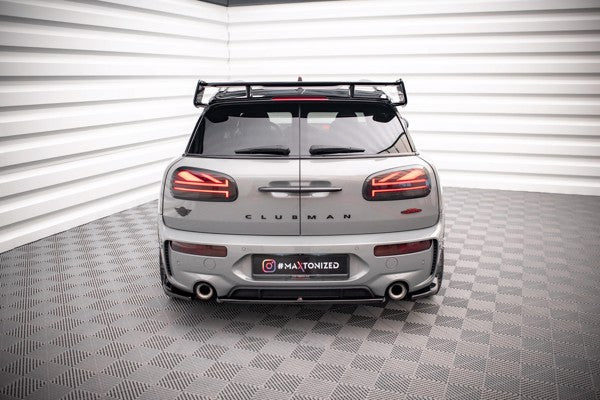 Maxton Central Rear Splitter For Mini Cooper Clubman John Cooper Works F54  - Gloss Black