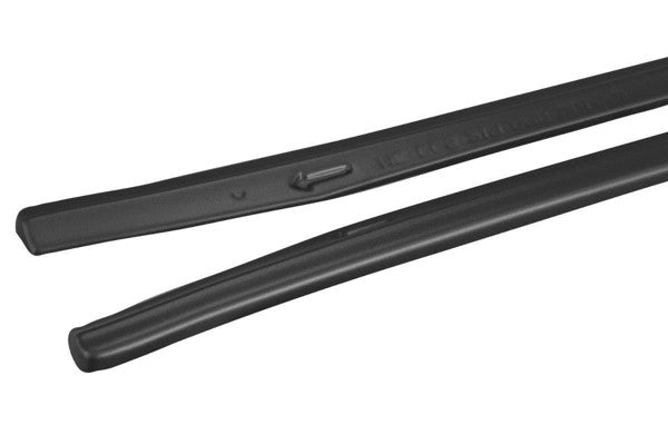 Maxton Side Skirts Diffusers Mercedes Cls C219 55Amg - Gloss Black