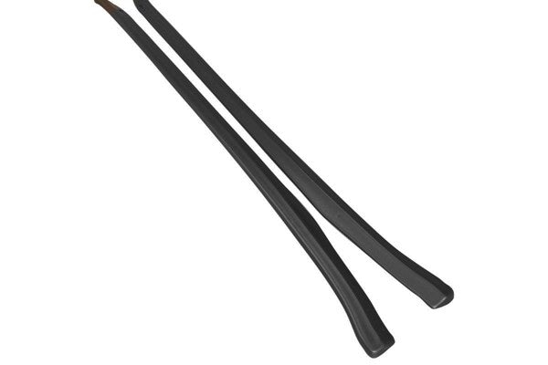 Maxton Side Skirts Diffusers Mercedes Cls C219 55Amg - Gloss Black