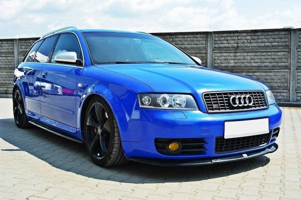 Maxton Front Splitter Audi S4 B6 - Gloss Black