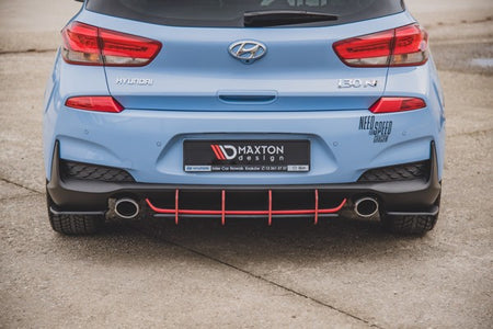 Maxton Racing Durability Rear Diffuser V.2 Hyundai I30 N Mk3 Hatchback - Black