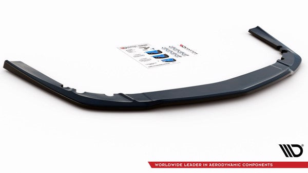 Maxton Central Rear Splitter Opel Insignia Mk. 1 Opc Facelift - Gloss Black