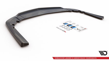 Maxton Central Rear Splitter Opel Insignia Mk. 1 Opc Facelift - Gloss Black